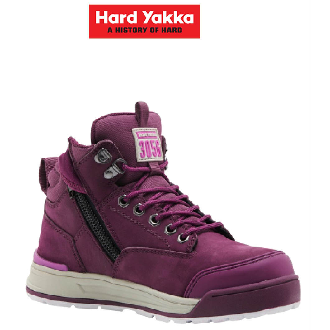 Hard Yakka Womens 3056 Boots Water Resistant Leather Work Heat Resistant Y60250