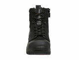KingGee Mens Phoenix 6Z Side UP Work Safety Boots Nubuck Leather Comfy K27890
