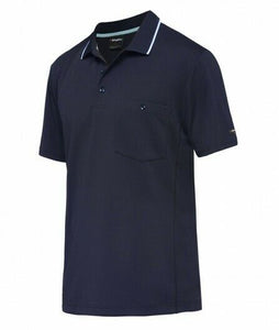 KingGee Mens Workcool Hyperfreeze Polo Short Sleeve Shirt Workwear Comfy K54209