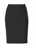 NNT Womens Business Stretch Wool Blend Panel Pencil Skirt Wool Blend  CAT2MG
