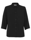 NNT Womens Business Georgie  3/4 Sleeve Pleat Back Formal Shirts Classic CATUKZ