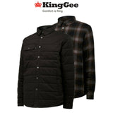 KingGee Dynamic Reversible Jacket 3M Thinsulate Tradie Flannel Inner K05006