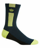 KingGee Crew Cotton Work Socks 5 Pack Padded Footbed Workwear K09035