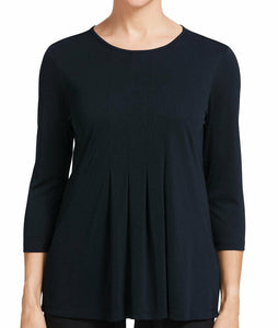 NNT Womens 3/4 Sleeve T-Top  Pleat Front Stretch Matt Jersey Comfort CATU7D