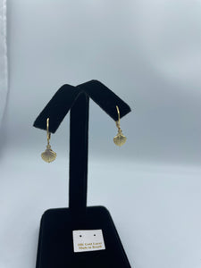 18K Gold Filled Sea Shell Earrings
