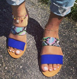 Casual Royal Blue Sandals