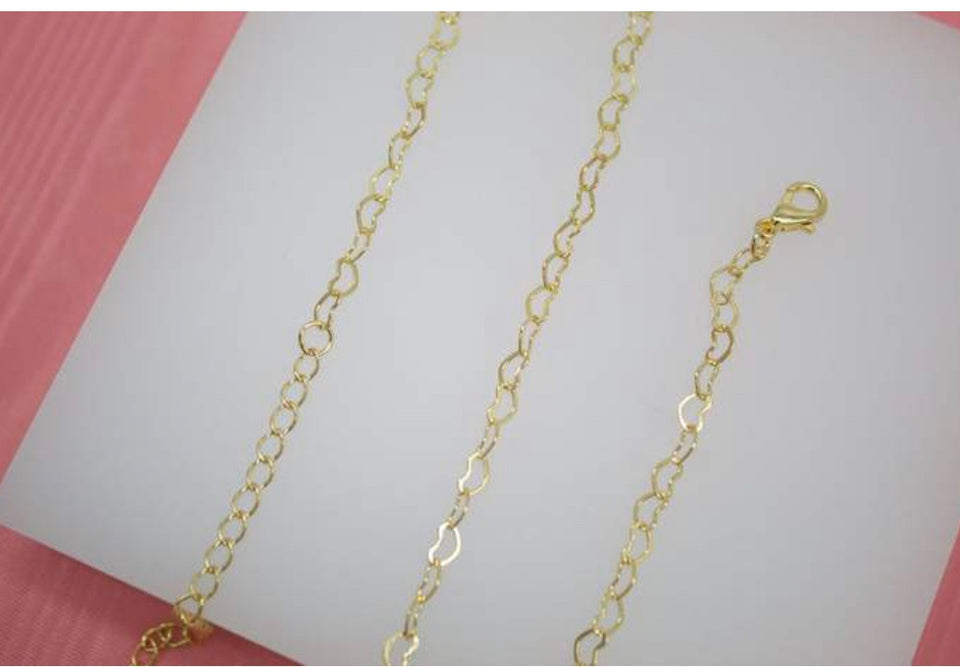 18K Gold Filled Heart Choker