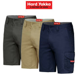Hard Yakka Koolgear Vented Cargo Shorts Light Tough Tradie Summer Y05140