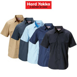 Hard Yakka Permanent Press Shirt Short Sleeve Business Lightweight Y07591